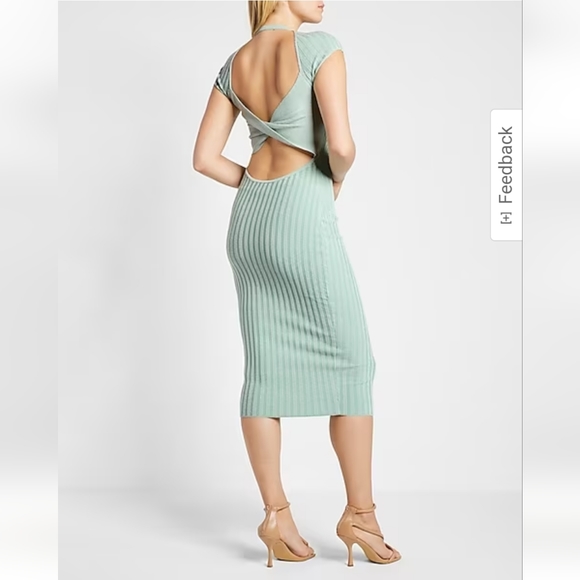 Express midi sweater dress - Picture 2 of 6